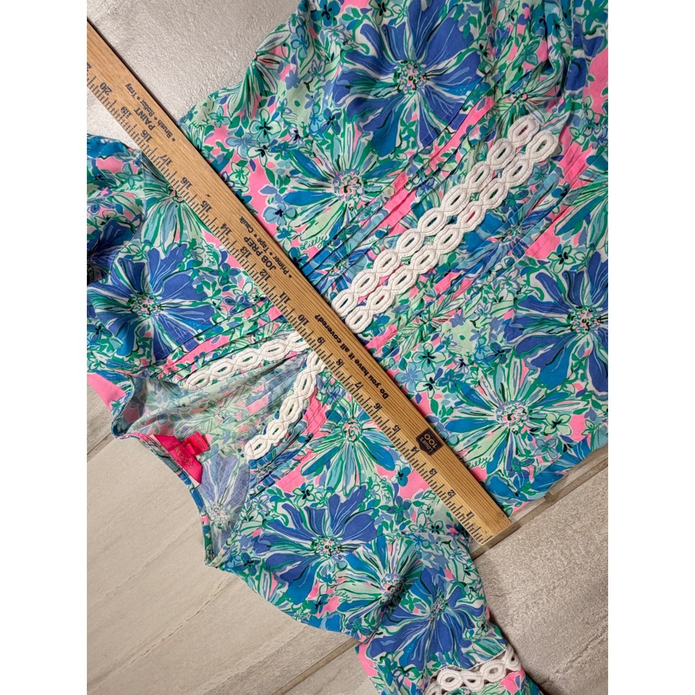 Lilly Pulitzer Hollie Tunic Dress Soleil Pink Good Hare Day Size Small - Picture 4 of 9